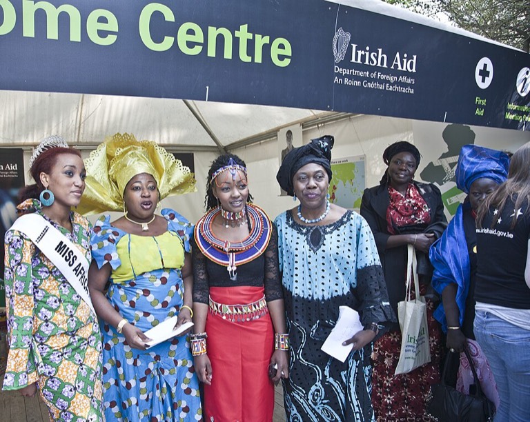 Champagne lace iro and buba with ipele